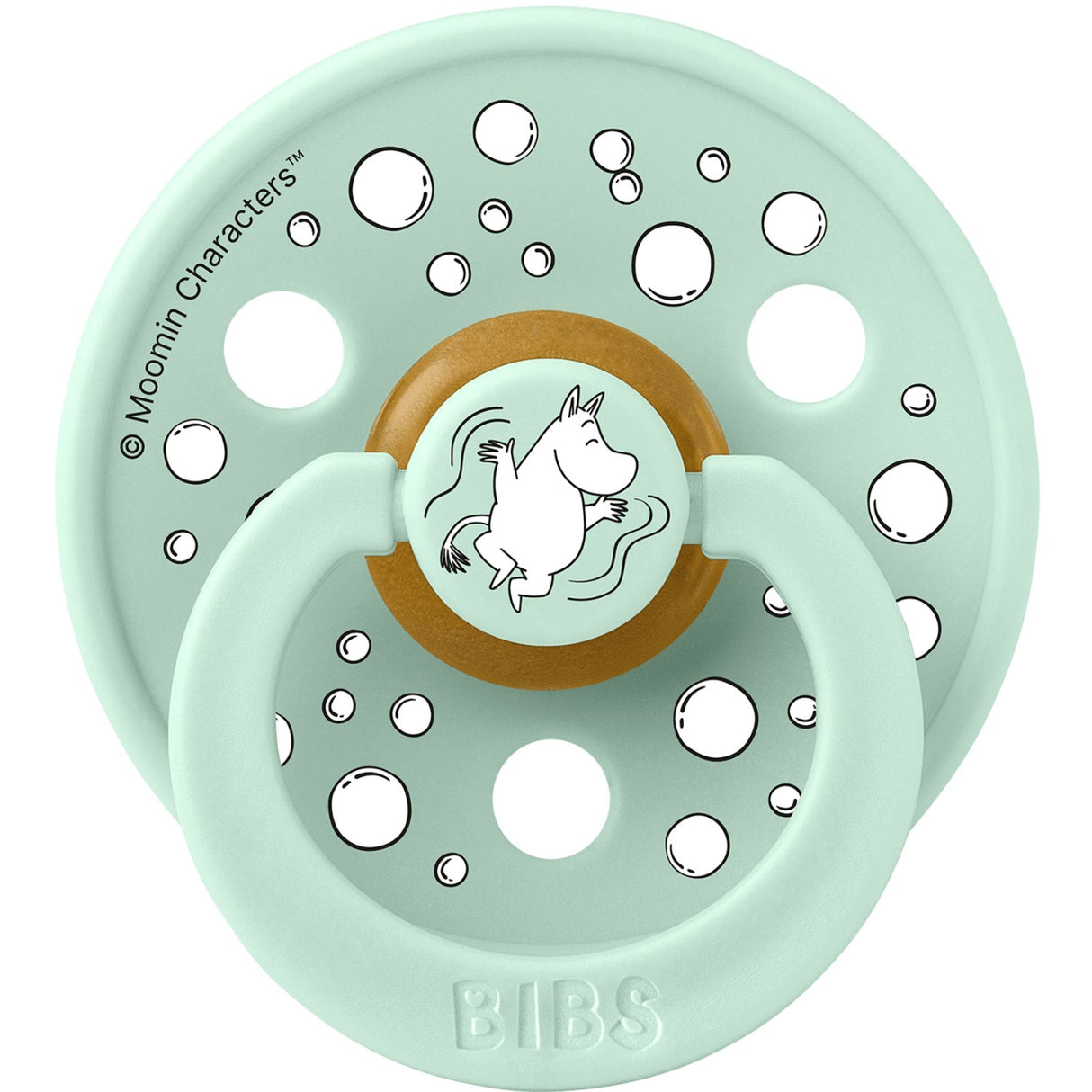 Bibs X Moomin Nordic Mint Mix Napp Colour 2-Pack Sailing Latex