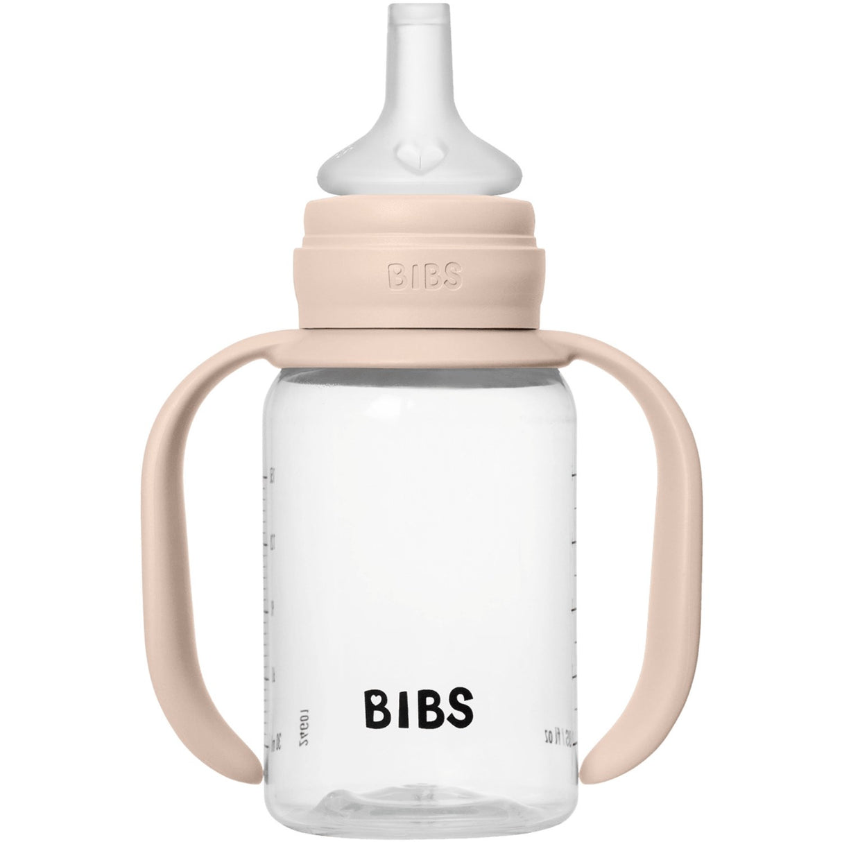Bibs Blush Baby Sippy Flaska Spout Round Silikon Slow Flow