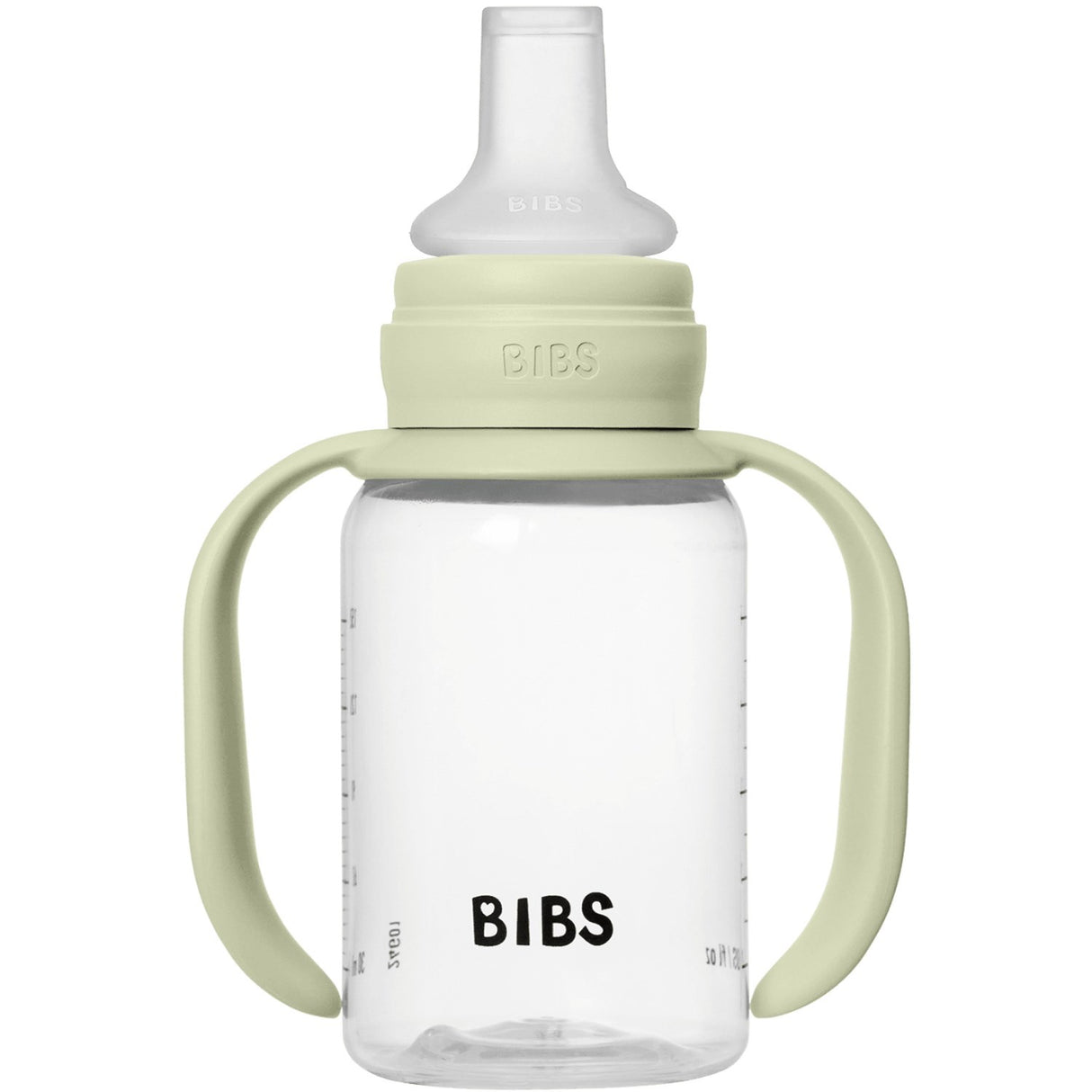 Bibs Sage Baby Sippy Flaska Spout Round Silikon Slow Flow
