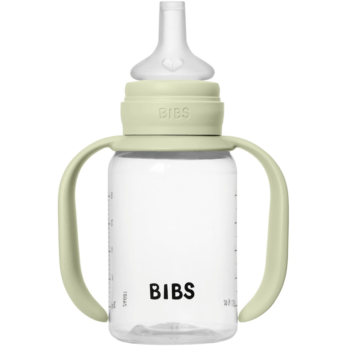 Bibs Sage Baby Sippy Flaska Spout Round Silikon Slow Flow