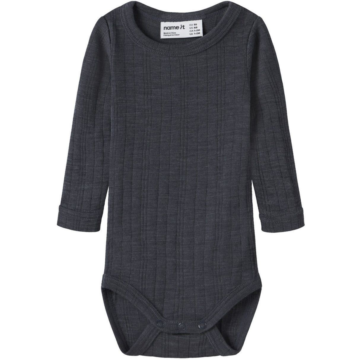 Name It Ombre Blue Wang Ull Needle Body Solid Noos