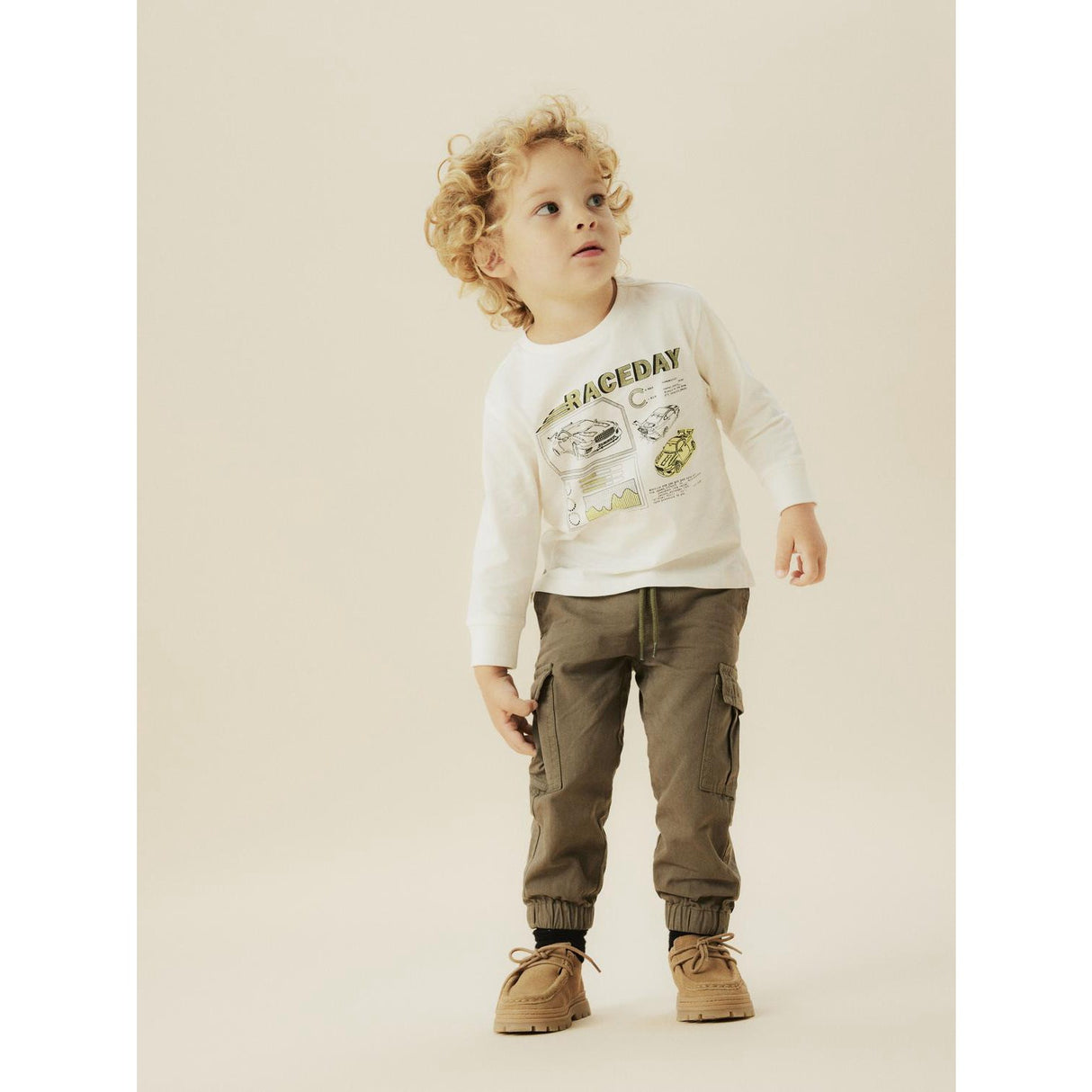 Name It Dusty Olive Nmmryan Twill Cargo Byxor R 5553-Va Tb