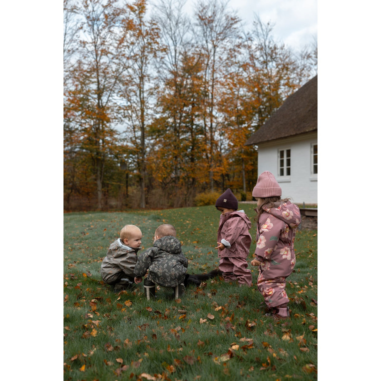 Petit Piao Autumn Anemone AOP PPDard Flygdräkt