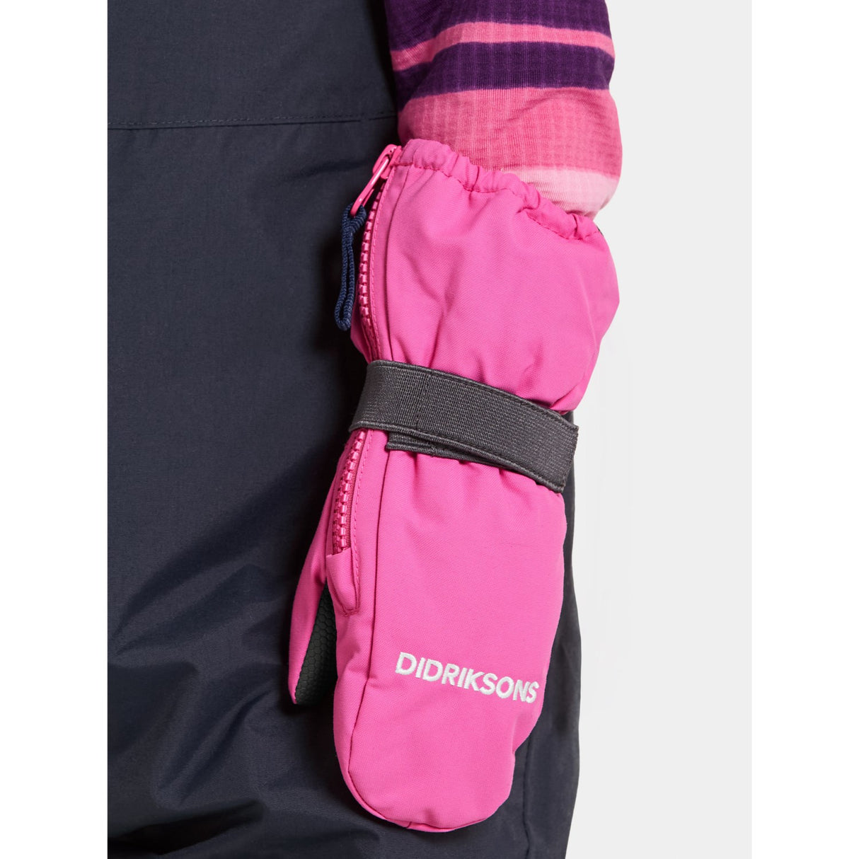 Didriksons Sweet Pink Biggles Zip Handska 8