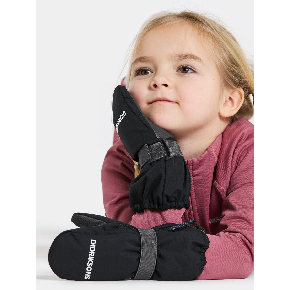 Didriksons Black Biggles Zip Handska 8