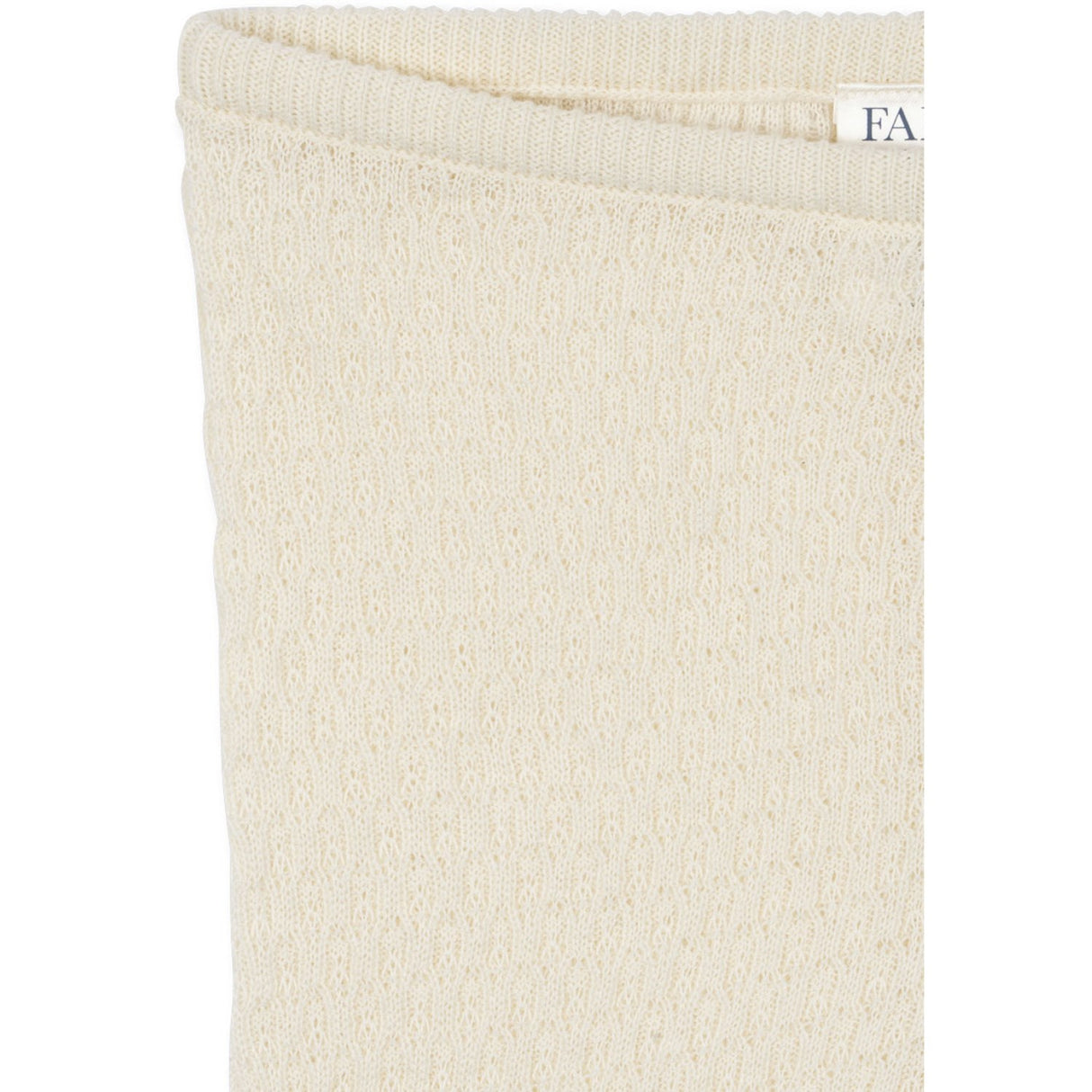 Konges Sløjd Fanga Antique White Venti Pointelle Byxor GOTS