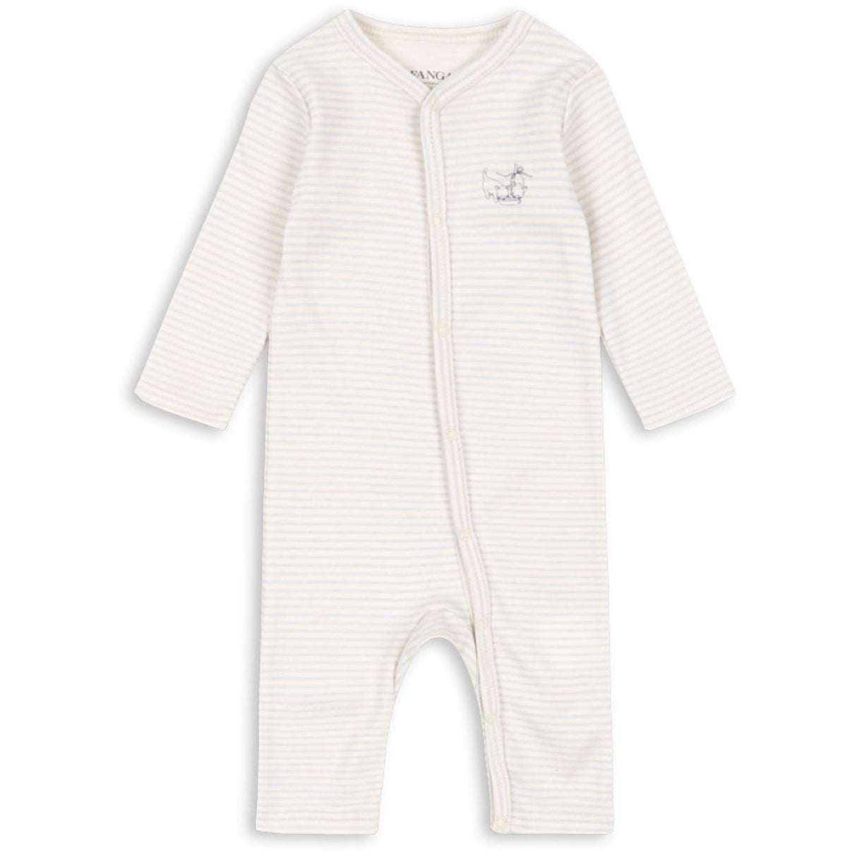 Konges Sløjd Fanga Tea Stripe Gray Dawn Fio Pj OCS