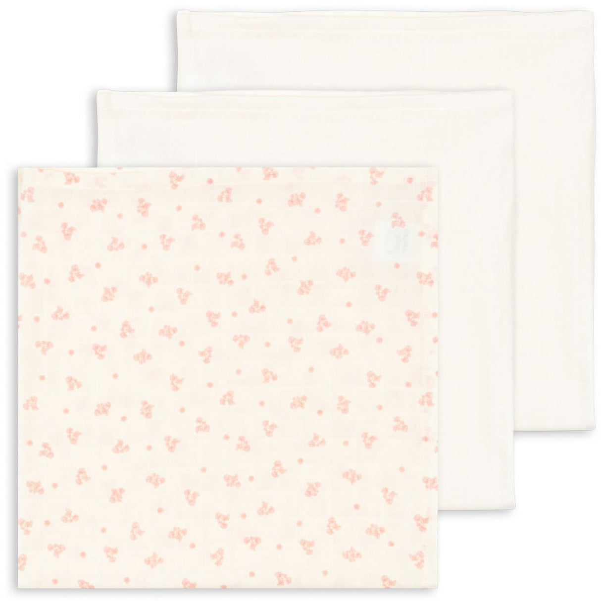 Konges Sløjd Fanga Ilmia Bellini 3 Pack Muslin Cloth GOTS