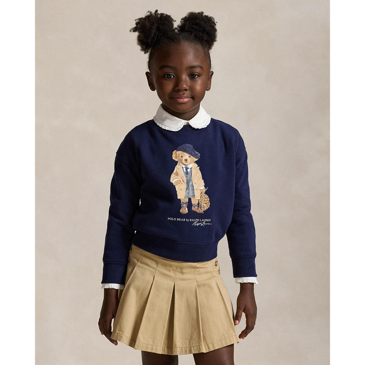 Polo Ralph Lauren Refined Navy Girl Sweatshirt