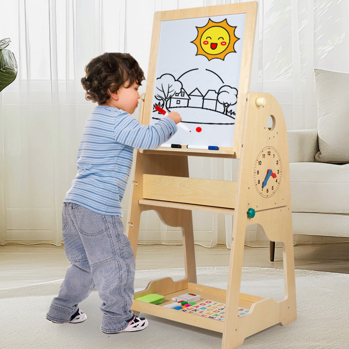 HEMMINGSEN Kids Nature Multifunktionellt Skrivbord Set