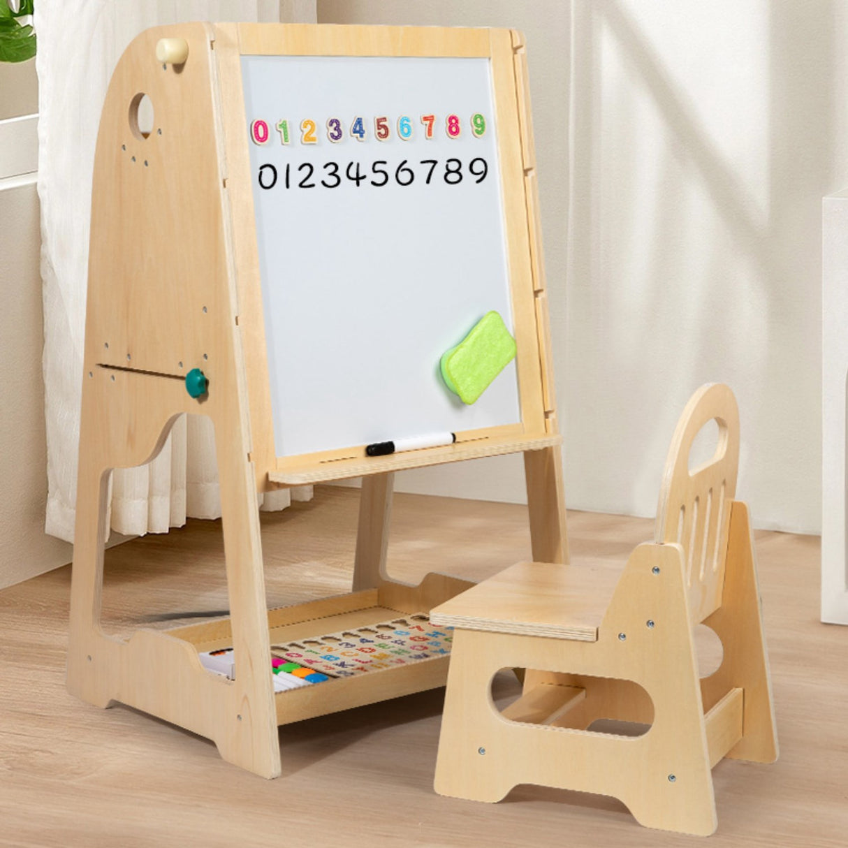 HEMMINGSEN Kids Nature Multifunktionellt Skrivbord Set
