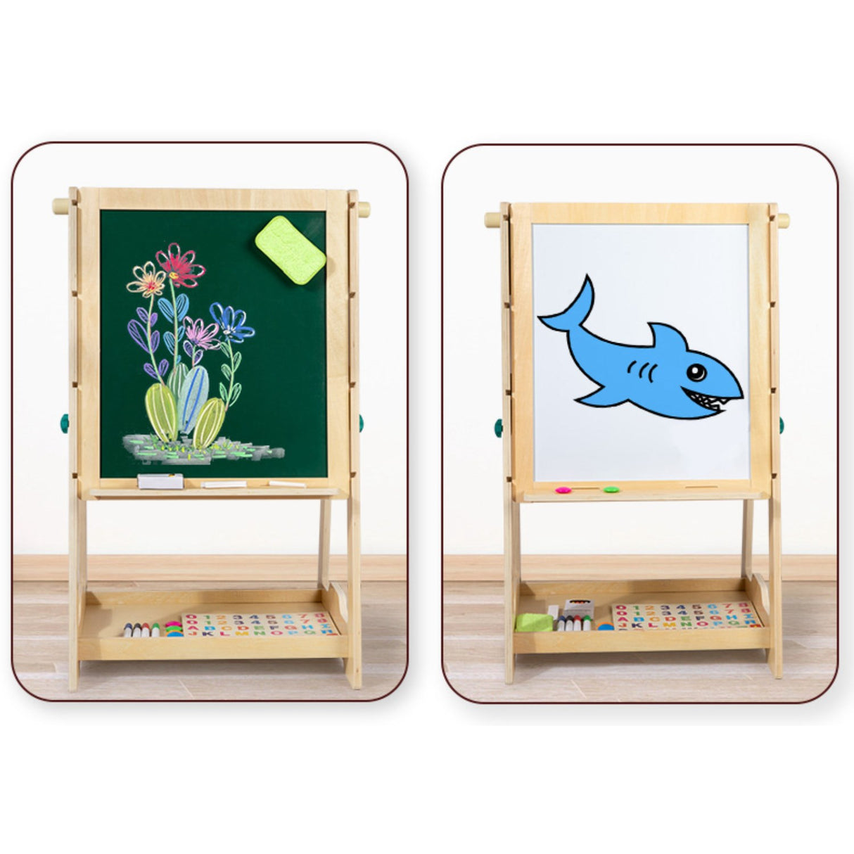 HEMMINGSEN Kids Nature Multifunktionellt Skrivbord Set