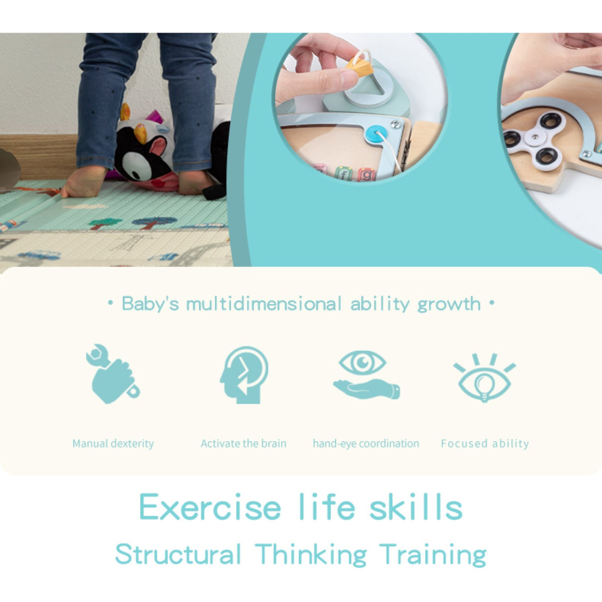 HEMMINGSEN Kids Nature Dino Aktivitetsbräda