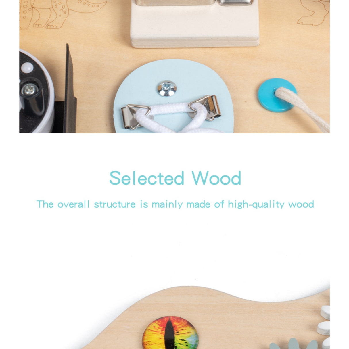 HEMMINGSEN Kids Nature Dino Aktivitetsbräda