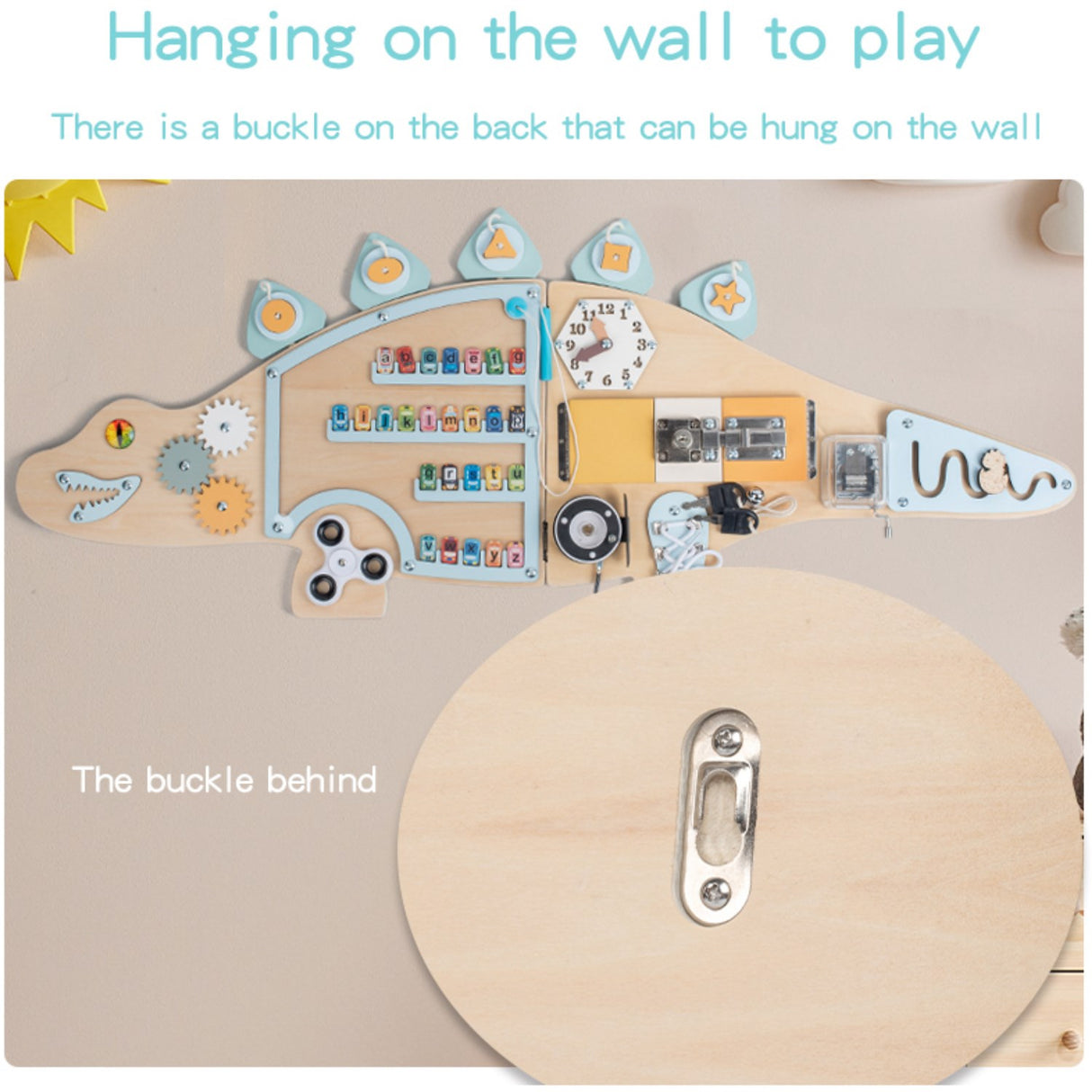 HEMMINGSEN Kids Nature Dino Aktivitetsbräda