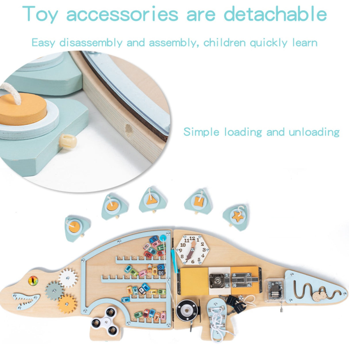 HEMMINGSEN Kids Nature Dino Aktivitetsbräda