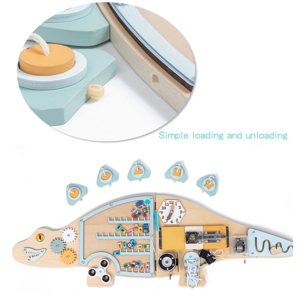 HEMMINGSEN Kids Nature Dino Aktivitetsbräda