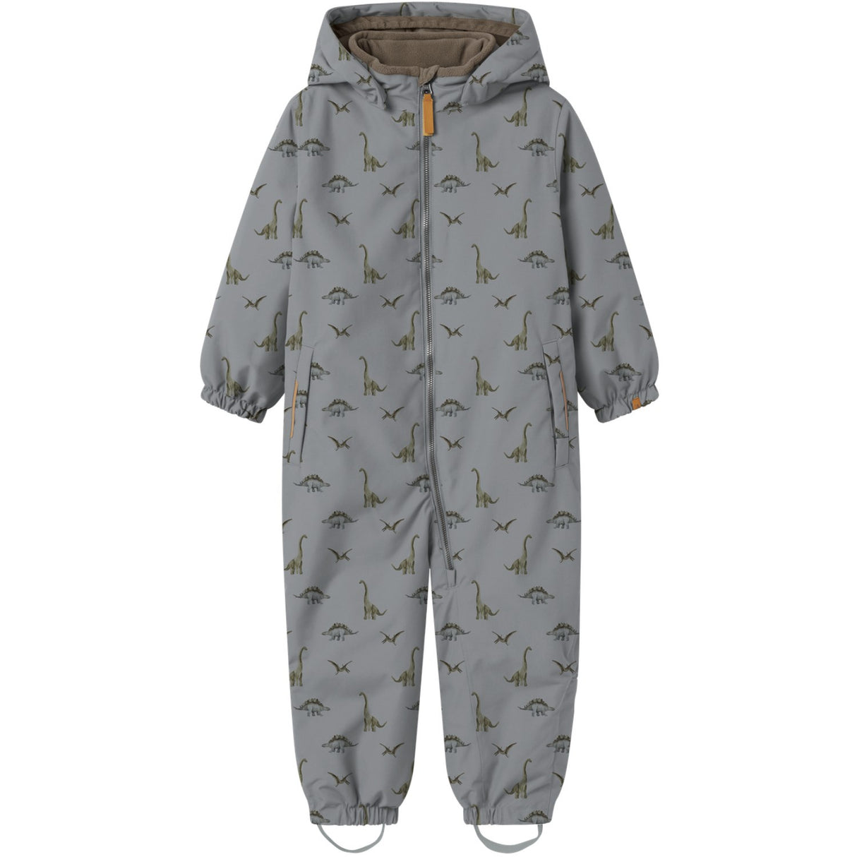 Lil'Atelier Ultimate Grey Dino Nmnlasnow10 Dräkt Aop 1Fo Lil