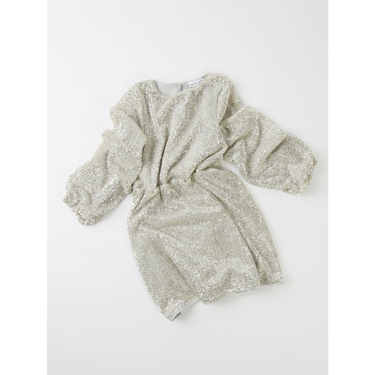 Name It Frosted Almond Nkfrantella Ls Klänning