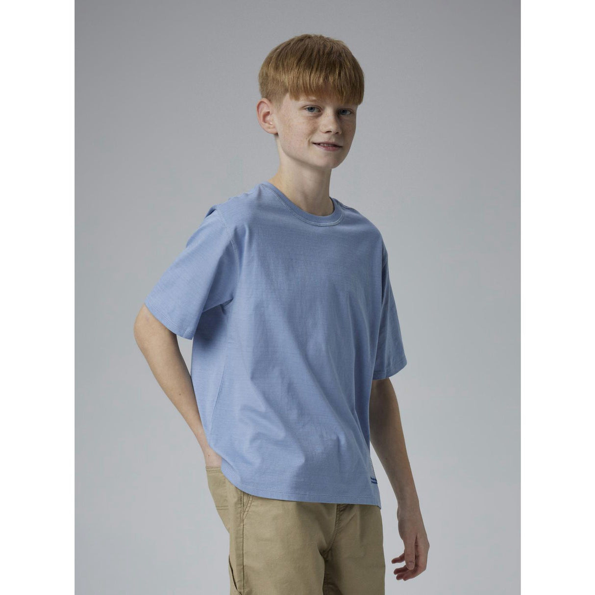 Name It Rain Washed Nkmoakley Ss Nreg Topp Bf