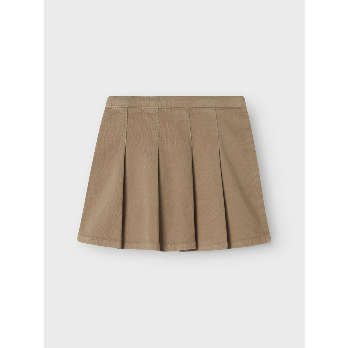 Name It Roasted Cashew Nkfrose Twill Kjol Pleat 5505-Ax Bf