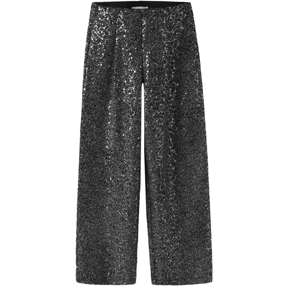 Name It Black Nkfsura Wide Byxor