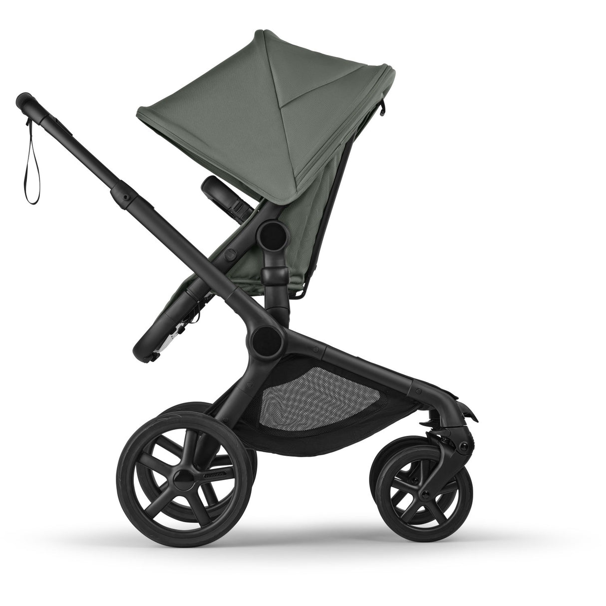 Bugaboo Fox 5 Renew Complete Black/Forest Green-Forest Green
