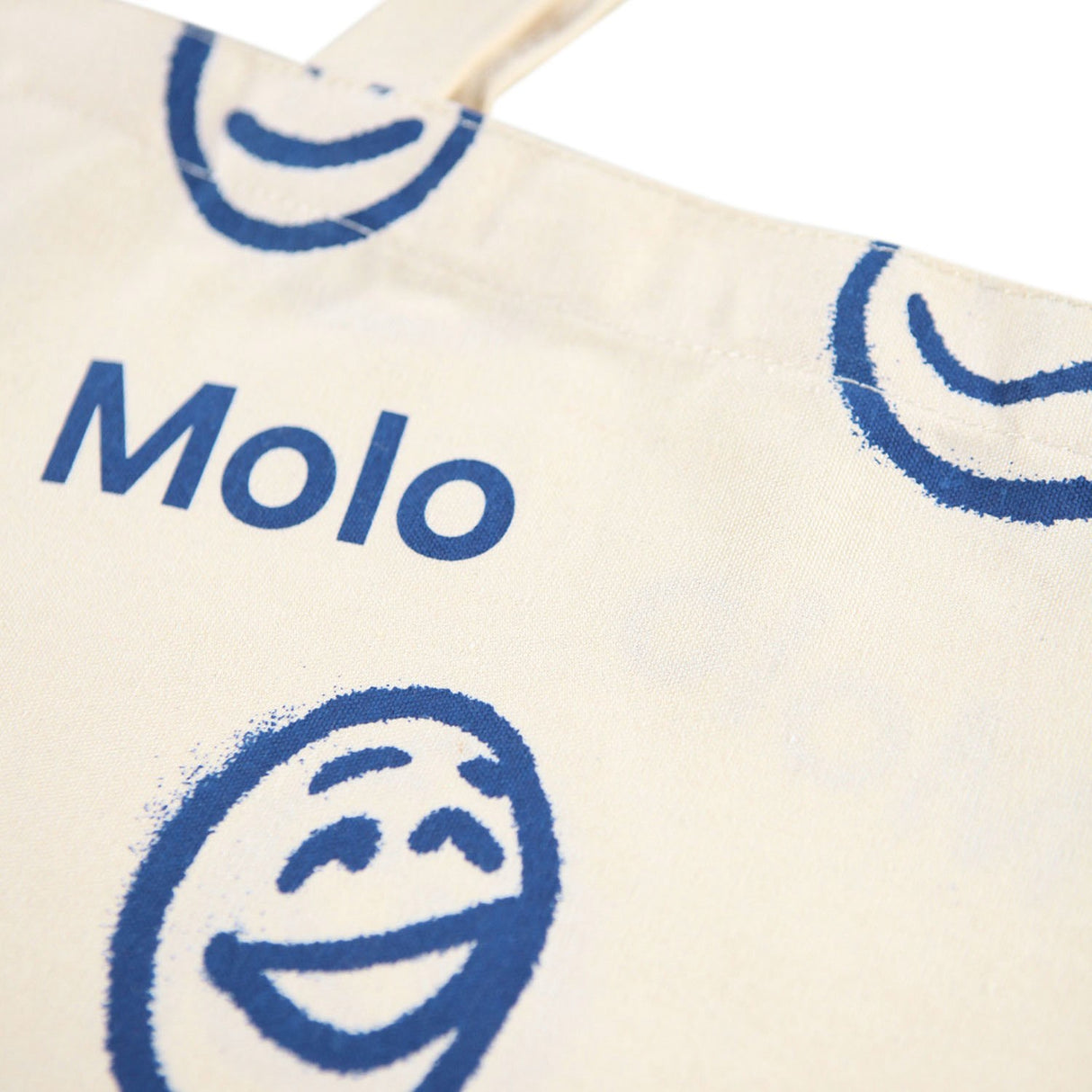 Molo Blue Smile Shopping Väska