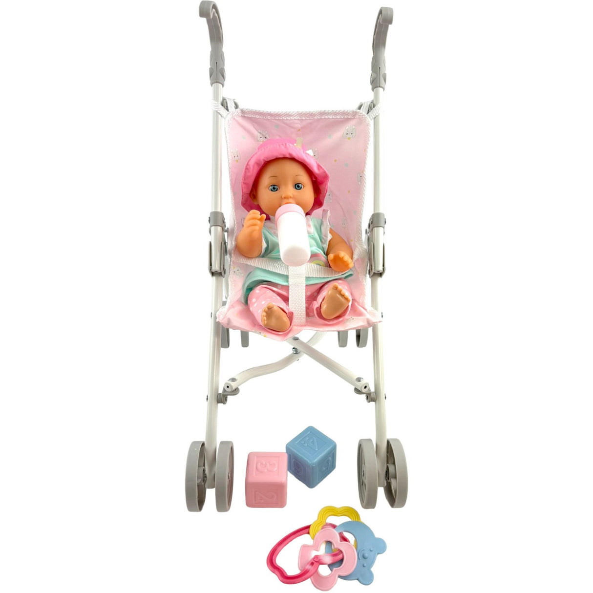 Happy Friend Lotta Docka 30 Cm Med Stroller Sett