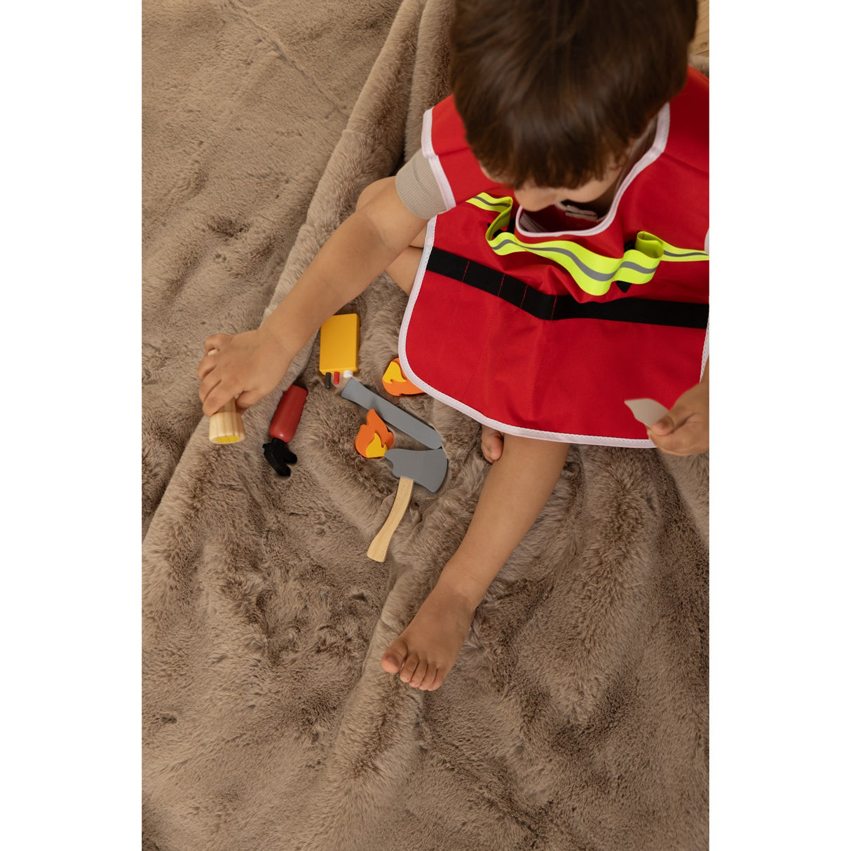 Dantoy Brandmand Sett Träd I Presentlåda 10 Dele