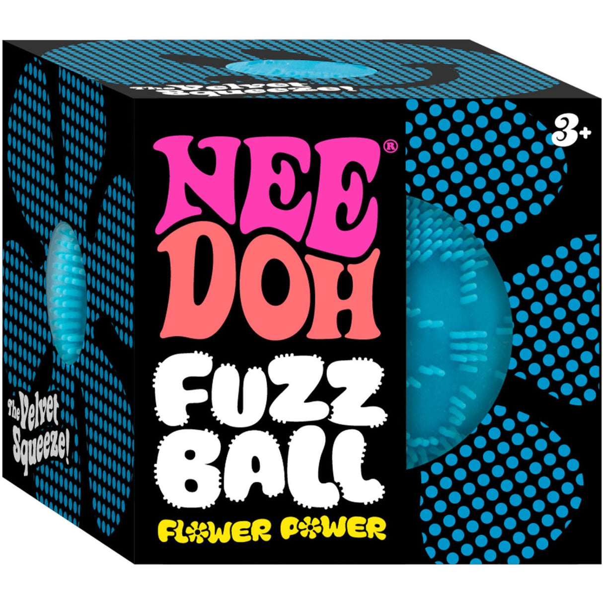 NeeDoh Fuzz Boll Flower Power 5 Asst. CDU