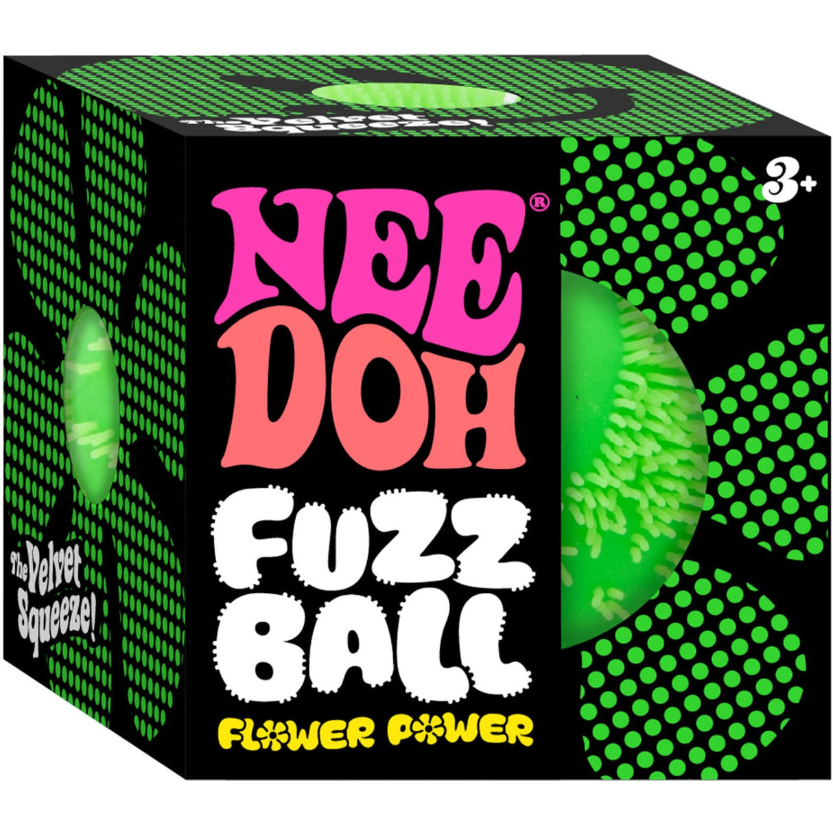 NeeDoh Fuzz Boll Flower Power 5 Asst. CDU