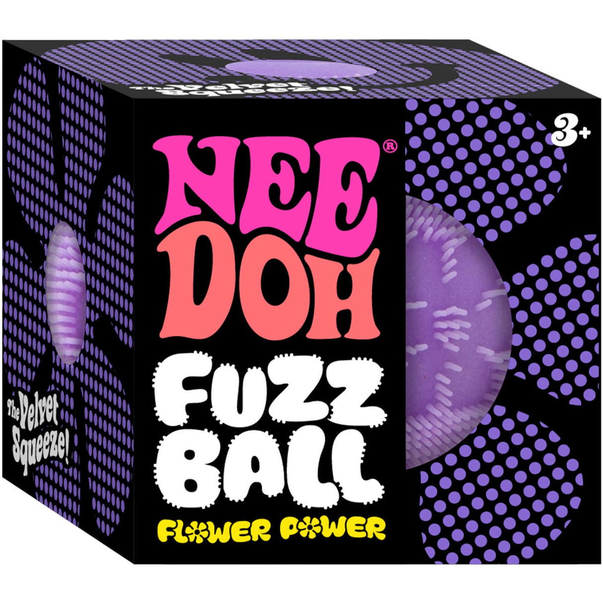 NeeDoh Fuzz Boll Flower Power 5 Asst. CDU