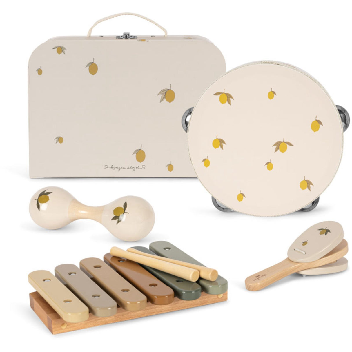 Konges Sløjd Lemon Musik Sett Lemon Glossy Fsc
