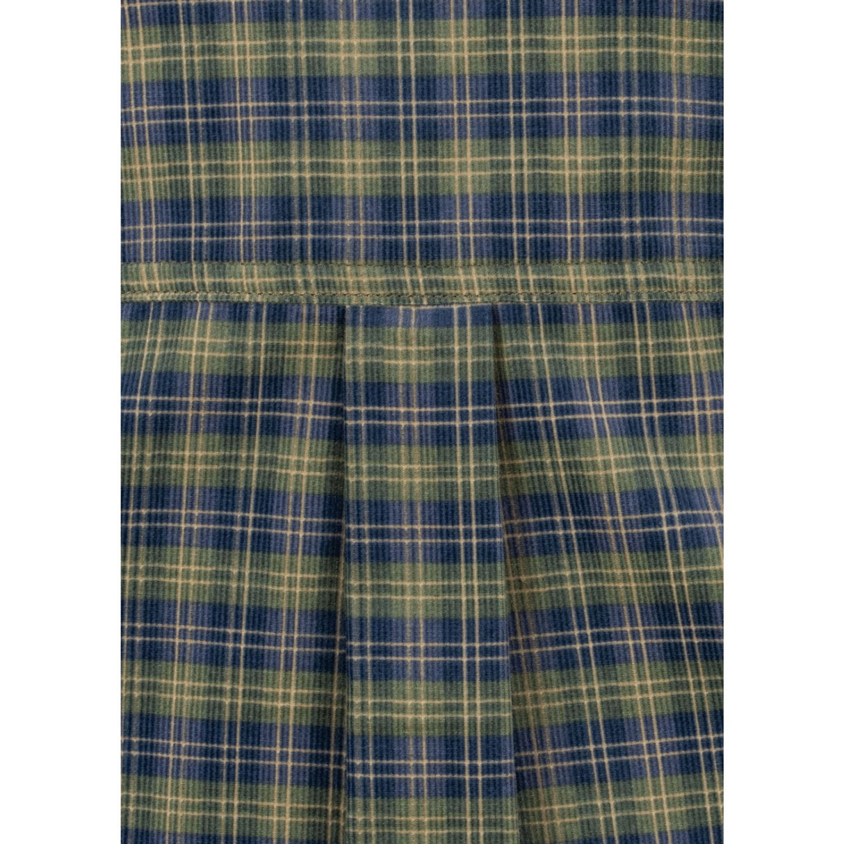 Konges Sløjd Laurel Blue Check Cara Ls Skjorta GOTS