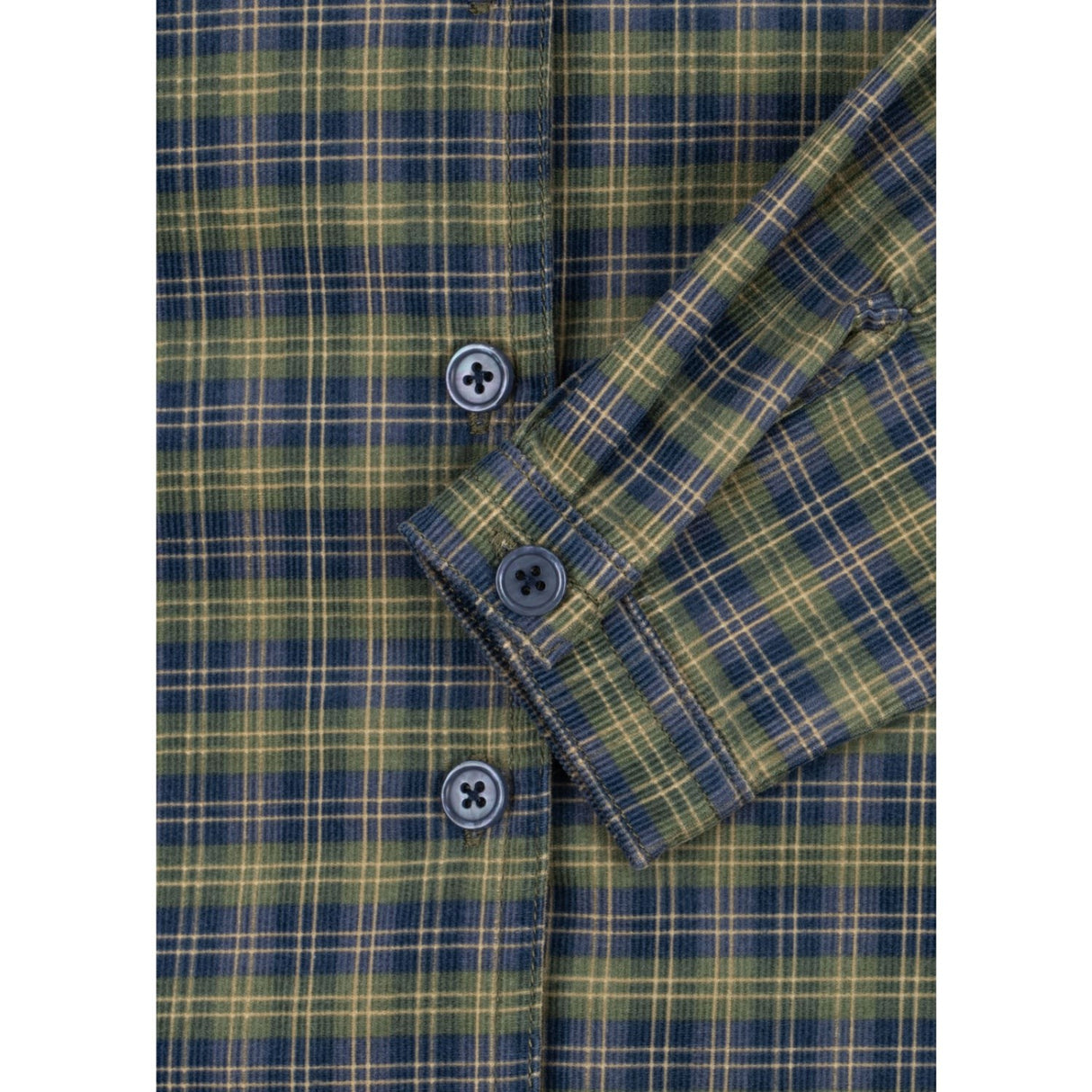 Konges Sløjd Laurel Blue Check Cara Ls Skjorta GOTS