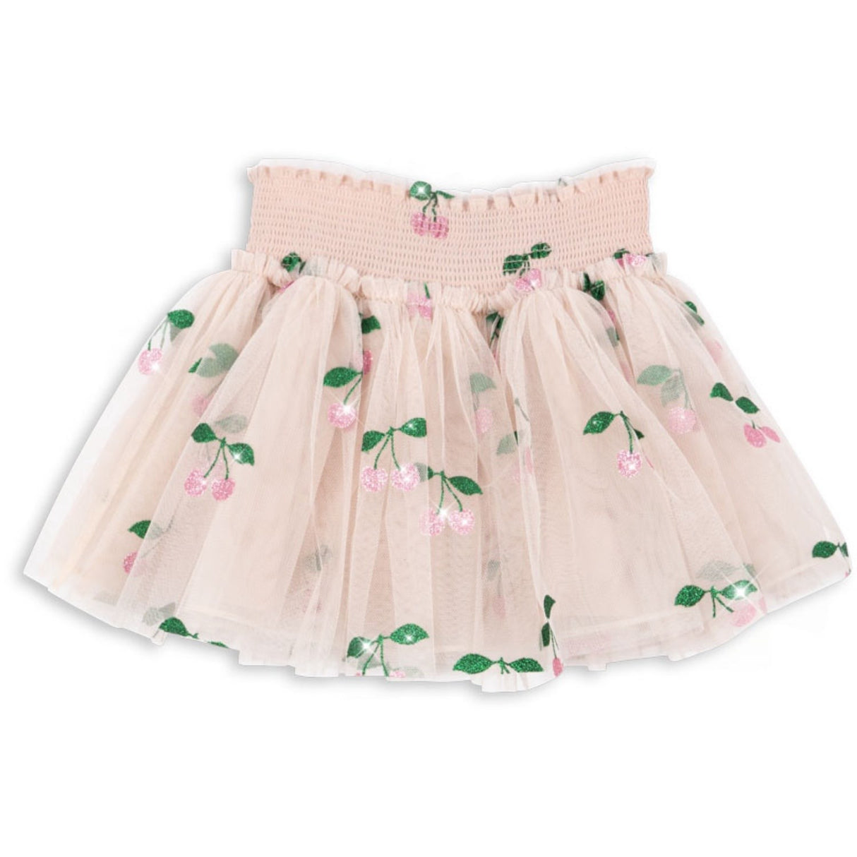 Konges Sløjd Ma Grande Cerise Pink Glitter Tullie Smock Kjol