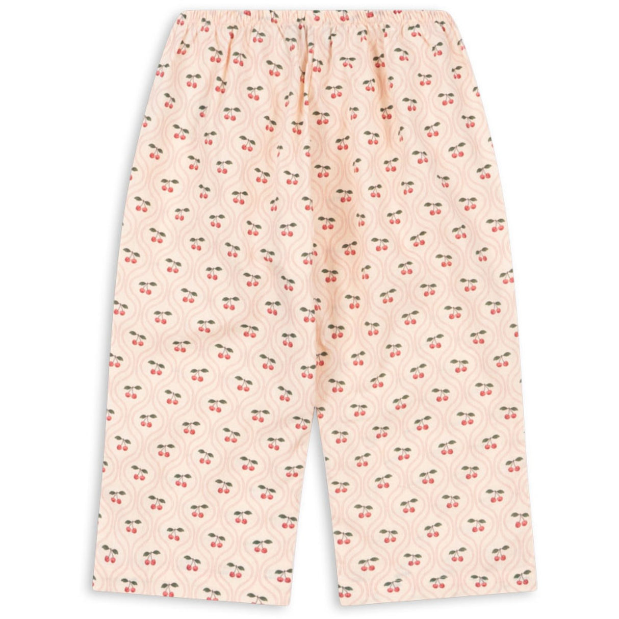 Konges Sløjd Cherry Pink Motif Cianna Byxor GOTS