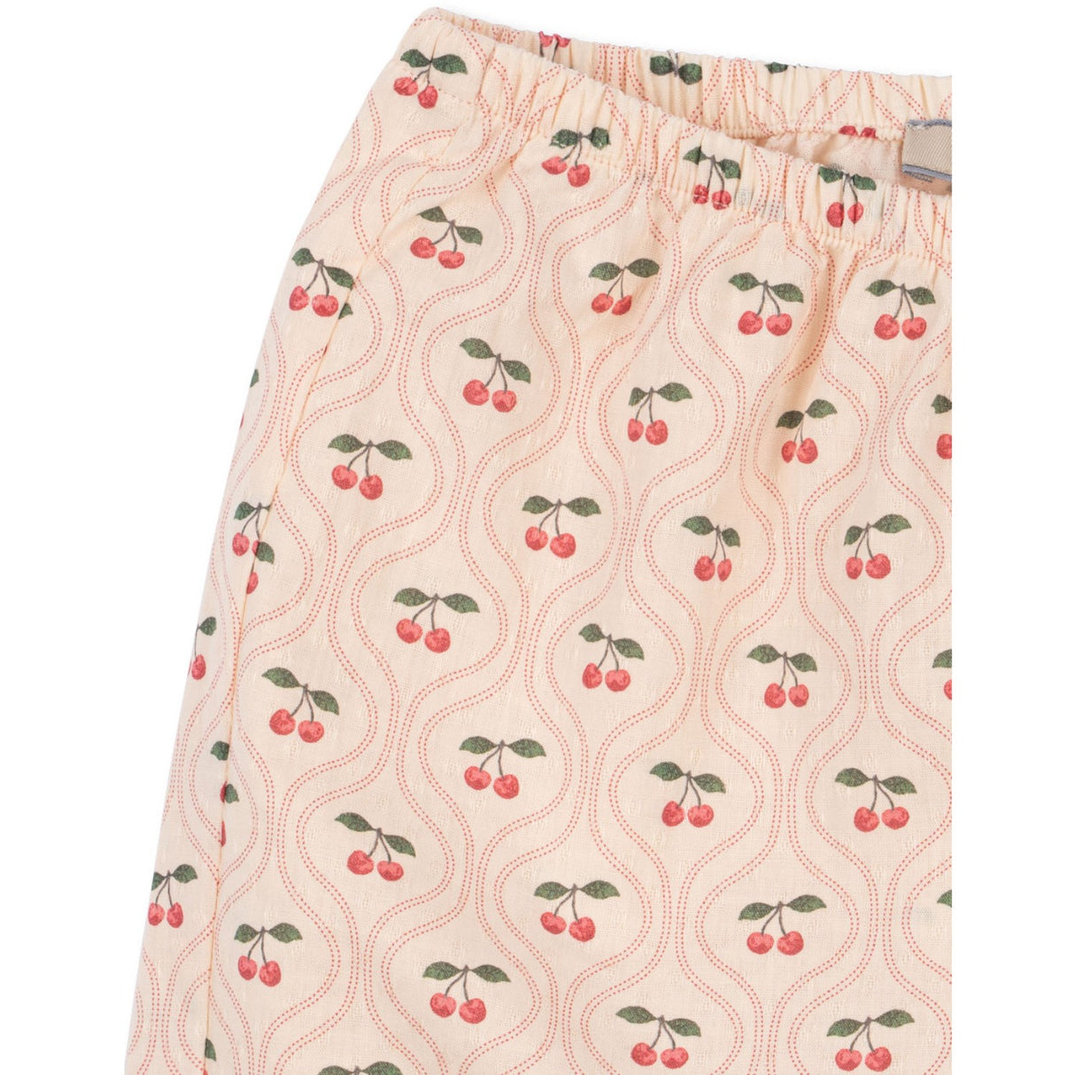 Konges Sløjd Cherry Pink Motif Cianna Byxor GOTS