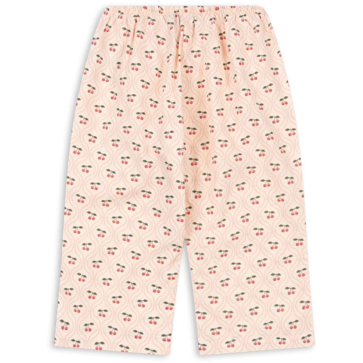 Konges Sløjd Cherry Pink Motif Cianna Byxor GOTS