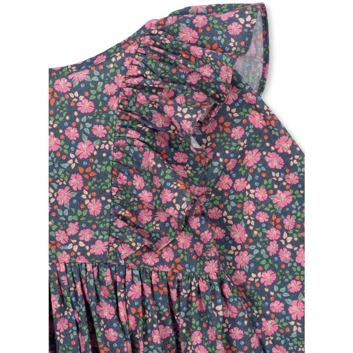 Konges Sløjd Kyoto Cianna Ls Rosett Klänning GOTS