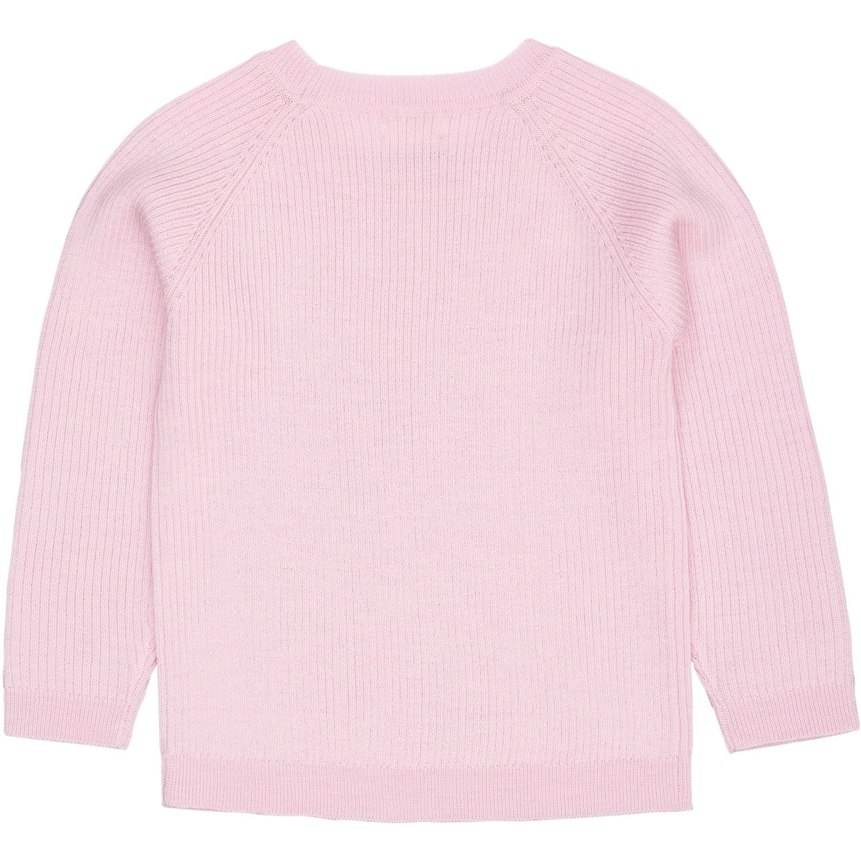 COPENHAGEN COLORS Bubblegum Merino Classic Rib Blus