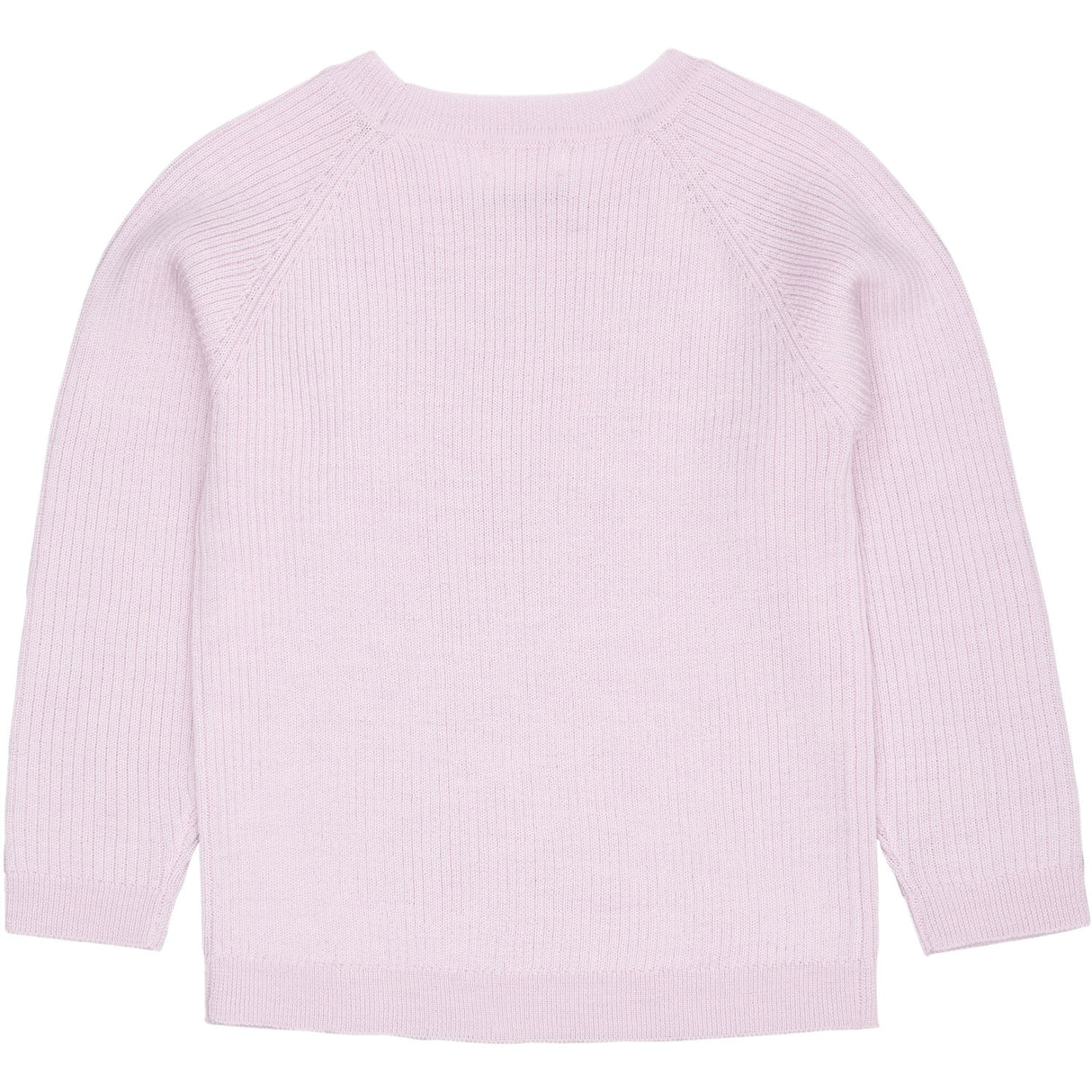 COPENHAGEN COLORS Lavender Merino Classic Rib Blus