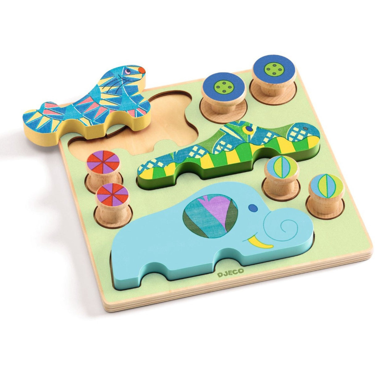 Djeco Puzz & Roll, Djurparad