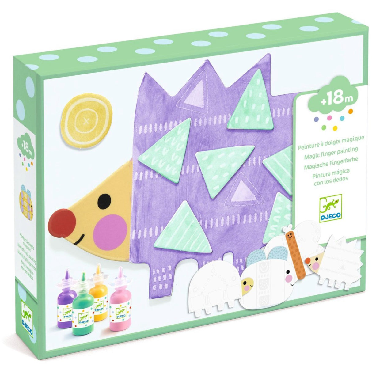 Djeco Kreativ Målning, Små Former