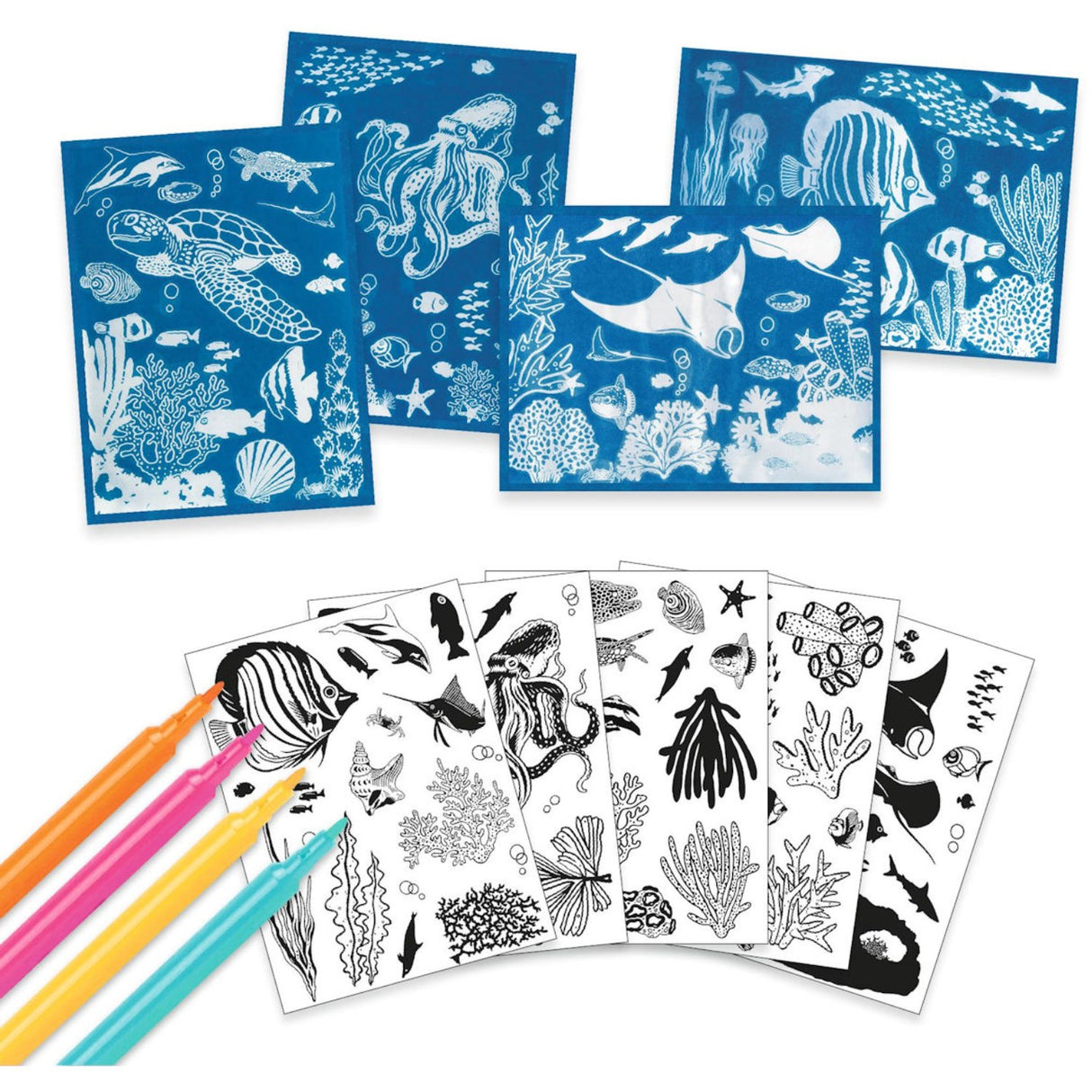 Djeco Cyanotypi/Ljust tryck, Hav