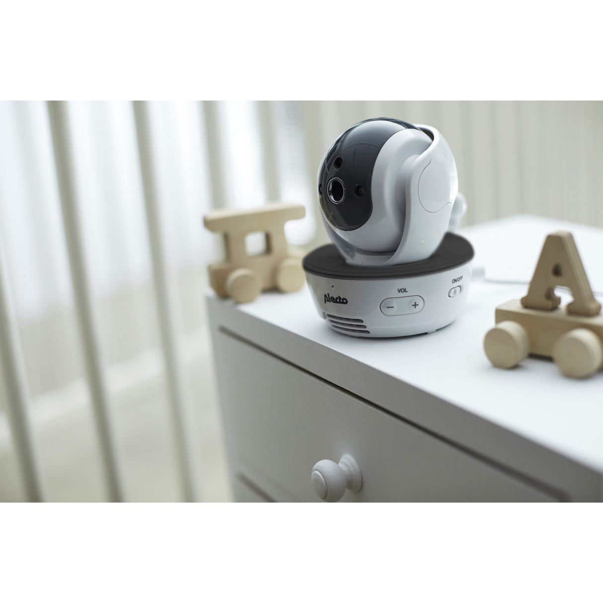 Alecto Video Baby Monitor Med 4,3 Inch Colour Display
