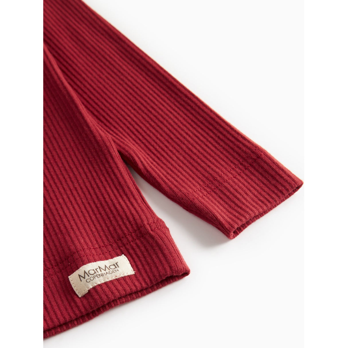 MarMar Modal Hibiscus Red Tee LS