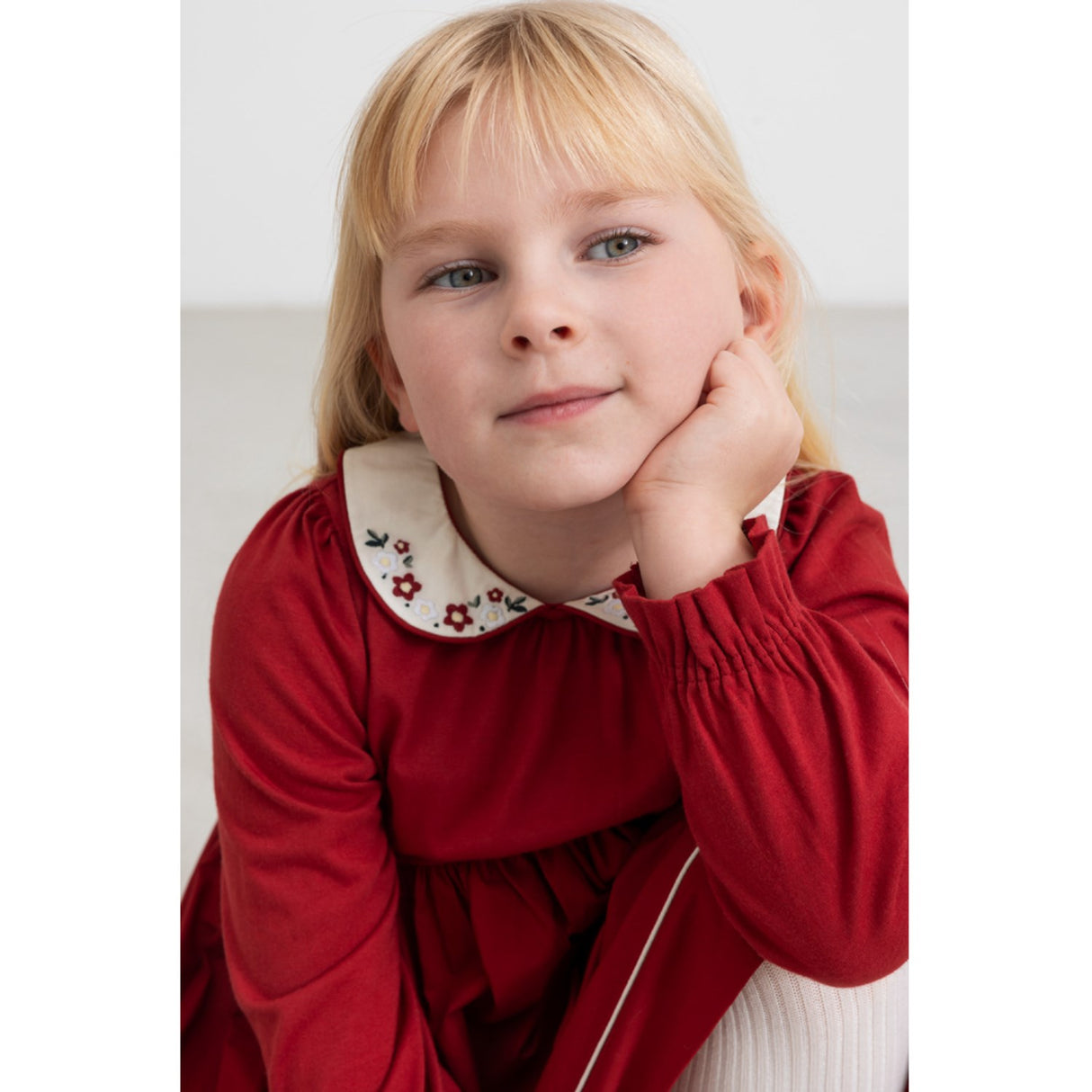 MarMar Modal Fine Hibiscus Red Dielle Klänning