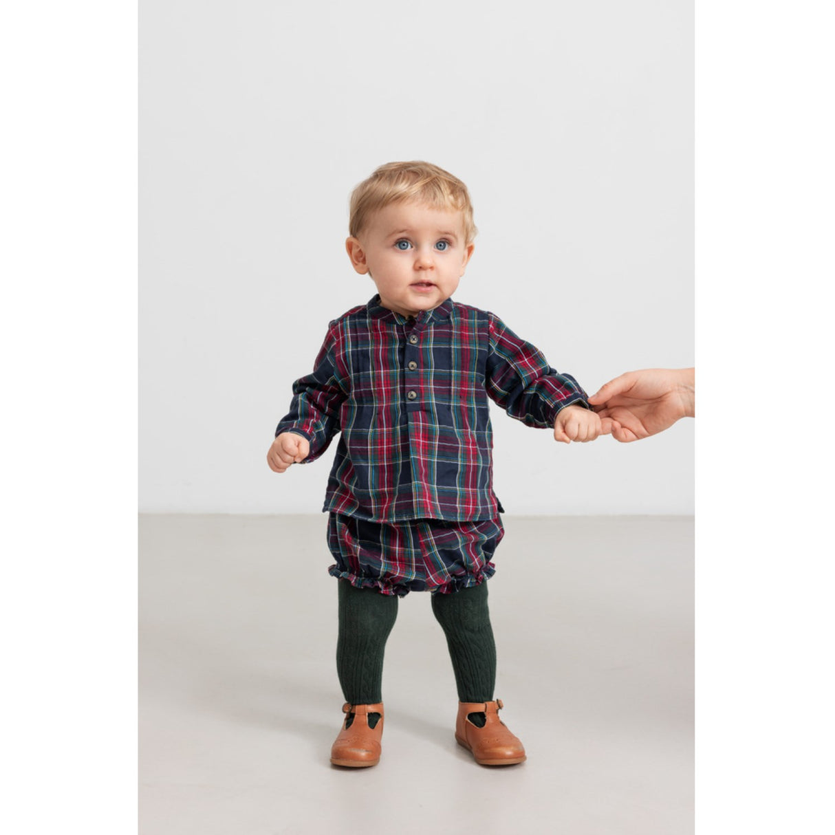 MarMar Check Pilot Navy Check Totoro Skjorta